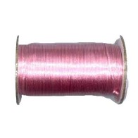 Cuerda Rattail Rosa 2mm para Artesanías y Elaboración de Joyas