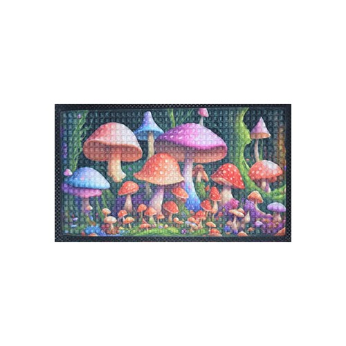 Mushroom Doormat for Home Decor