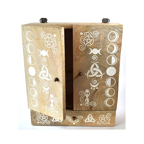 Moon Phases Hanging Cabinet