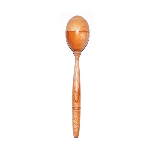 Wooden Egg-Shaped Maraca for Energy Work