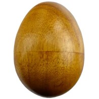 Wooden Egg Shaker Musical Instrument