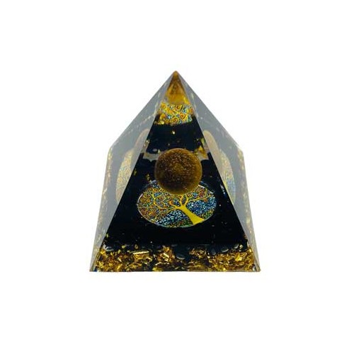 Tree of Life Orgone Pyramid for Energy Protection