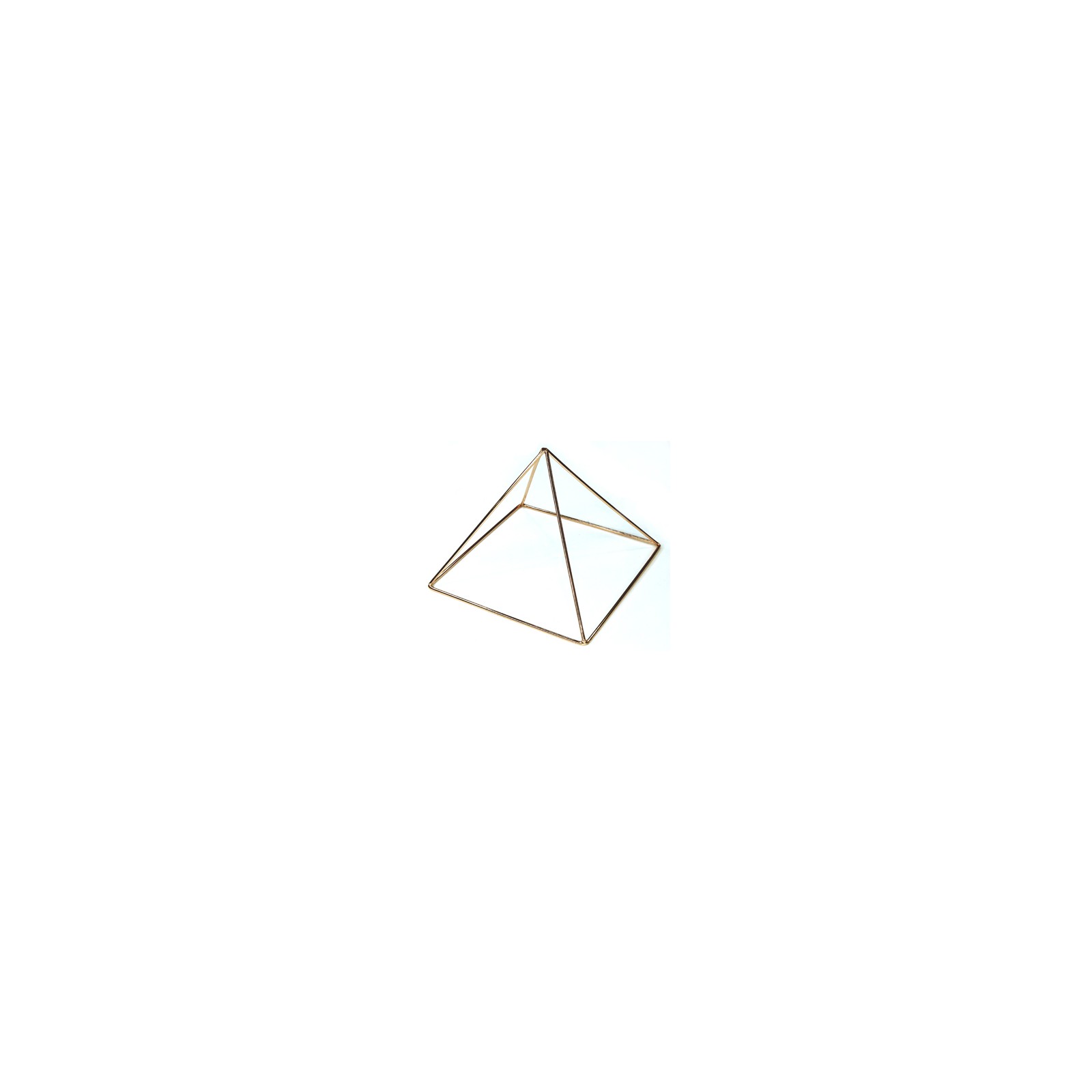 6 Inch Copper Pyramid for Energy Amplification