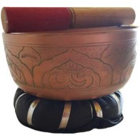 6-Inch Metal Singing Bowl for Meditation