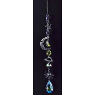 17 Inch Celestial Crescent Sun Catcher