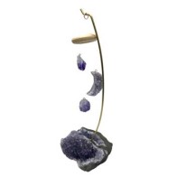 9 Inch Amethyst Table Chime