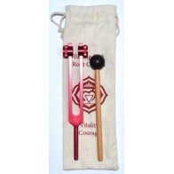 8 1/2 Inch Red Root Chakra Tuning Fork