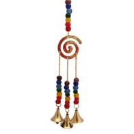 7 Chakra Spiral Wind Chime for Harmony