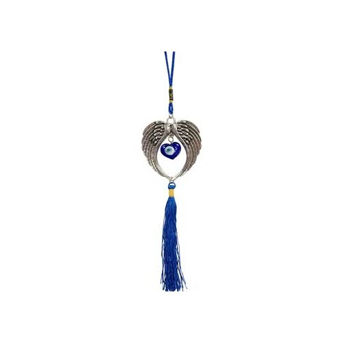 Angel Wings Evil Eye Wall Hanging