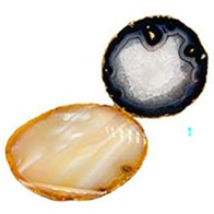 3-Inch Agate Altar Tile - Unique Natural Beauty