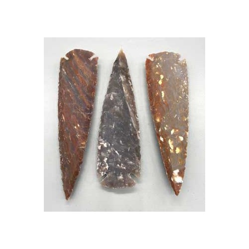 5" Arrowhead Jasper Protection Stone