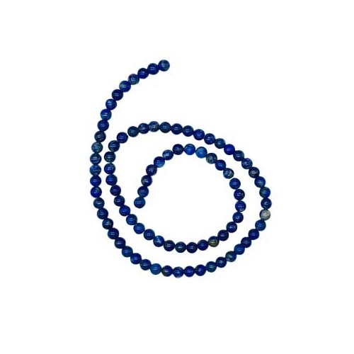 4mm Lapis Beads for Jewelry Making