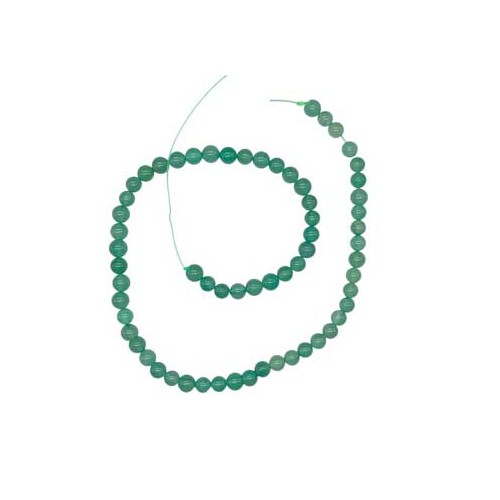 6mm Green Aventurine Beads for Jewelry Making