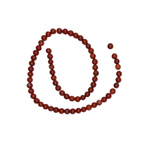 6mm Red Jasper Beads for Jewelry Making