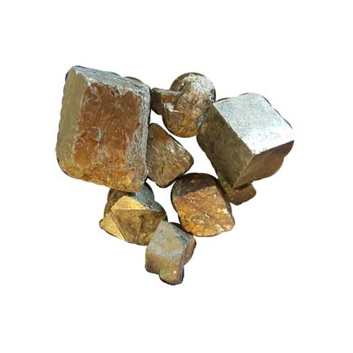 1 lb Pyrite Cubed Stones for Protection and Wealth