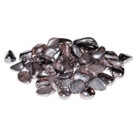 1 lb Hematite Tumbled Chips 3-5mm