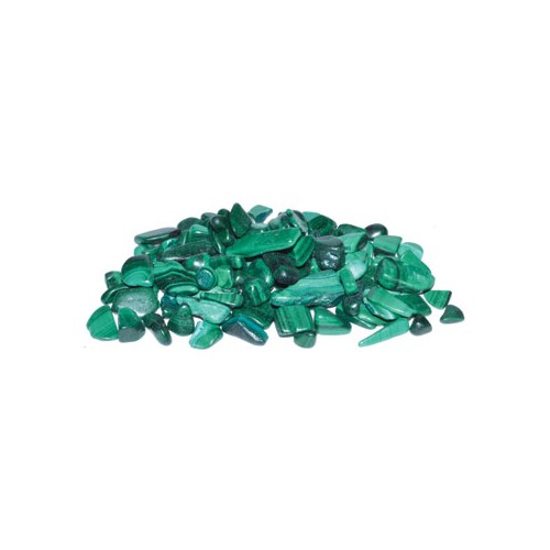 1 lb Malachite Tumbled Chips for Healing