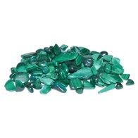 1 lb Malachite Tumbled Chips for Healing