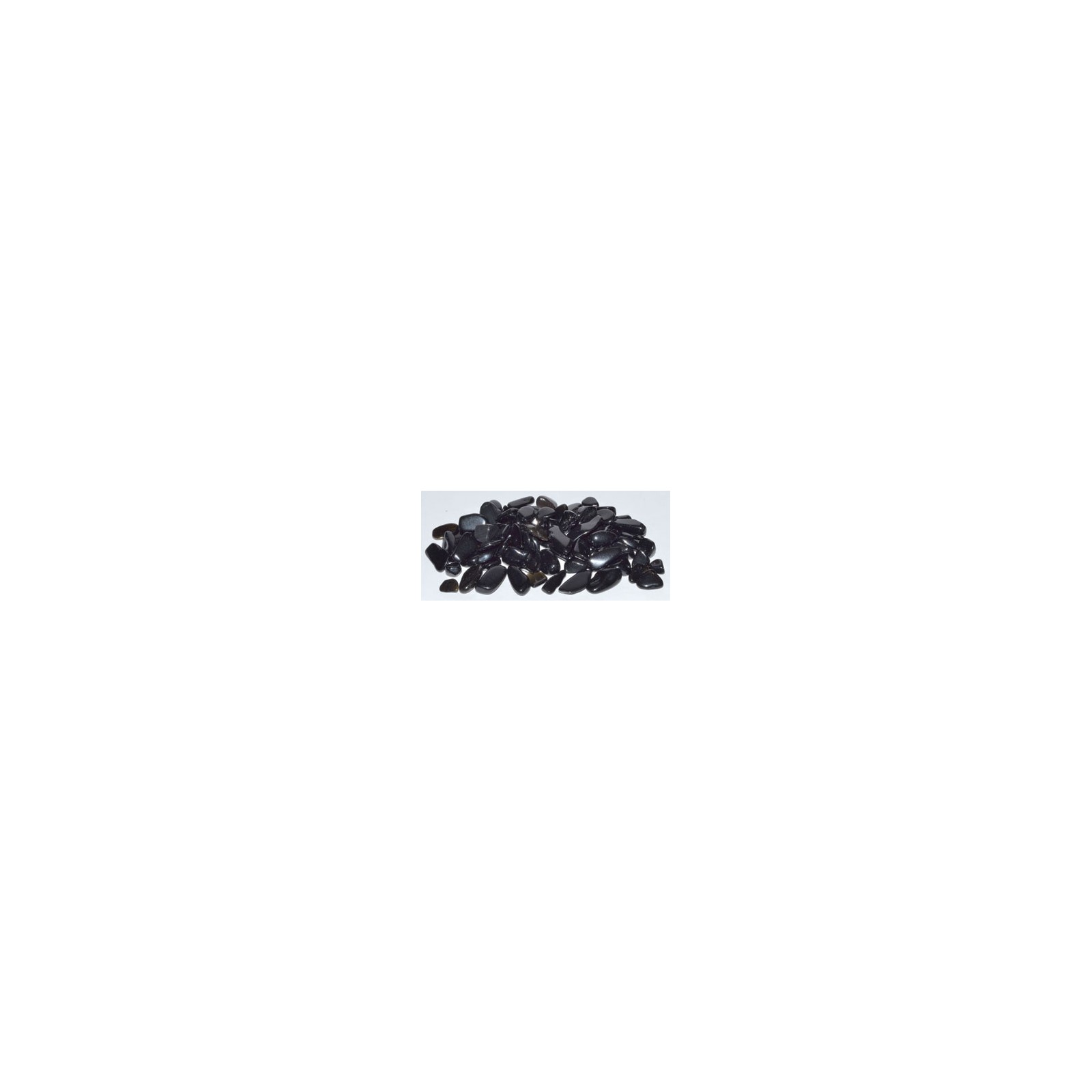 1 lb Chips de Obsidiana Negra Pulidas