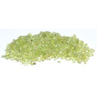 Chips de Peridot Pulido 1 lb 2-4mm