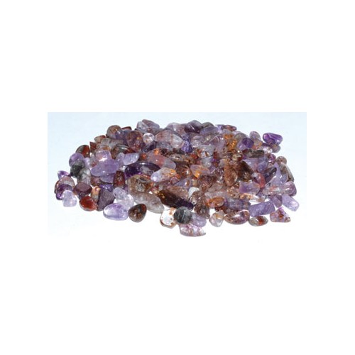 1 lb Super 7 Tumbled Chips for Spiritual Energy