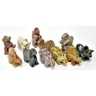 Set of 12 Mini Dinosaur Figures