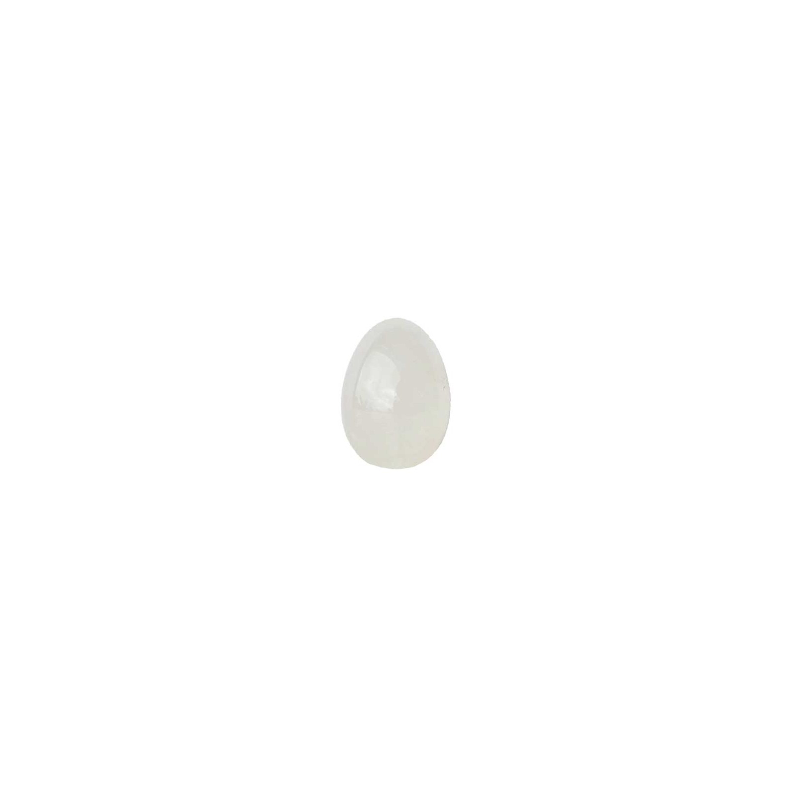 2" Quartz Egg for Gemstone Collection