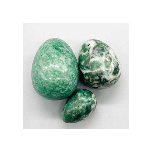 Set of 3 Jade Yoni Eggs