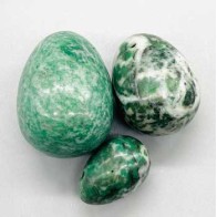 Set of 3 Jade Yoni Eggs