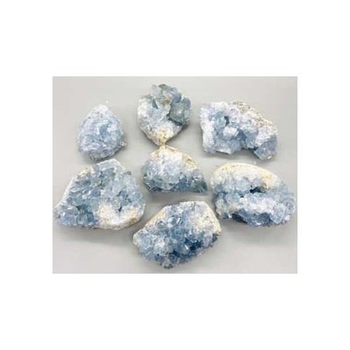 Celestite Specimen Flat for Meditation