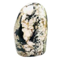 Black Free Shape Jade Stone for Protection