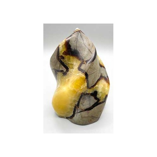 Septarian Flame-Shaped Stone for Grounding