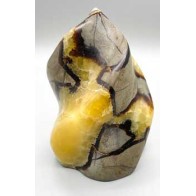 Septarian Flame-Shaped Stone for Grounding