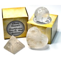 Quartz Gift Box Set of 12 for Energy Amplification