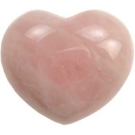 Corazón de Cuarzo Rosa para Ritual de Amor