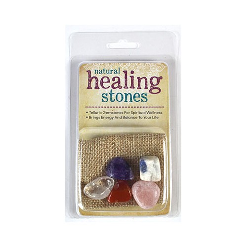 Natural Healing Stones Kit for Wellness