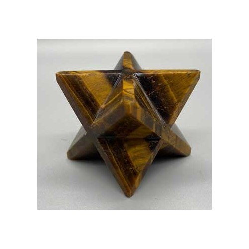 Merkaba Tiger Eye for Meditation