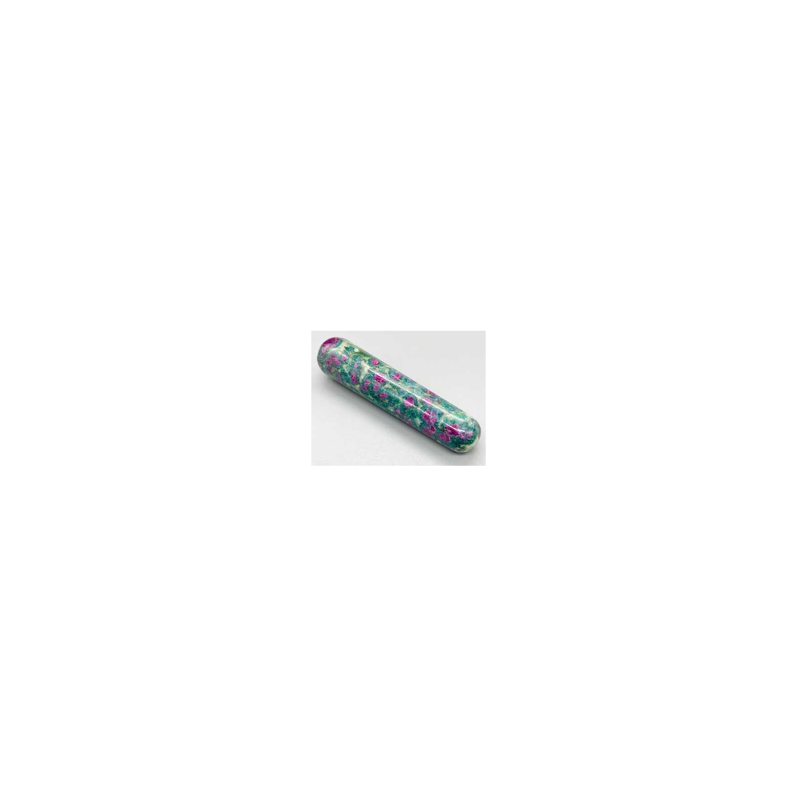 Ruby Zoisite Crystal Massager for Therapy