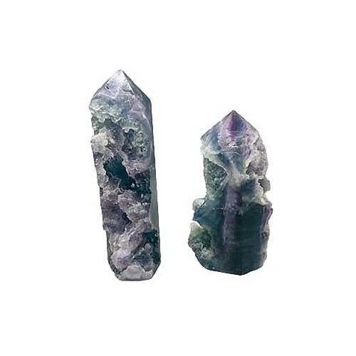 1.2-1.7# Natural Fluorite Obelisk for Healing