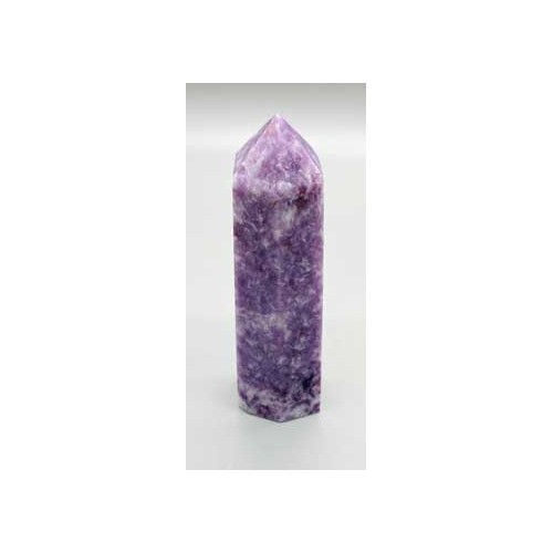 3" Lepidolite Obelisk for Emotional Balance