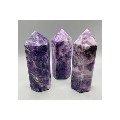 5+" Lepidolite Obelisk for Balance