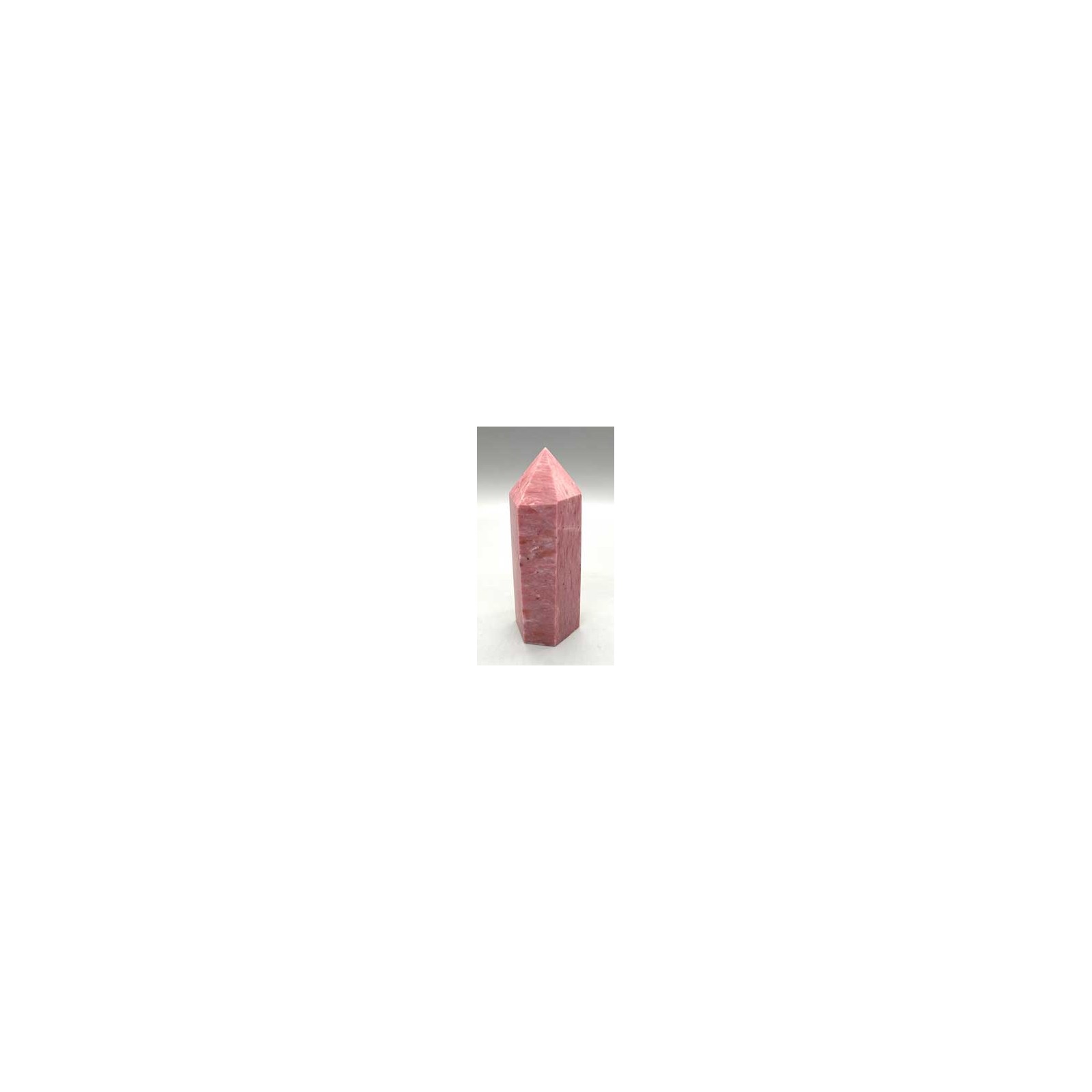 ~3" Rhodonite Obelisk for Stress Relief