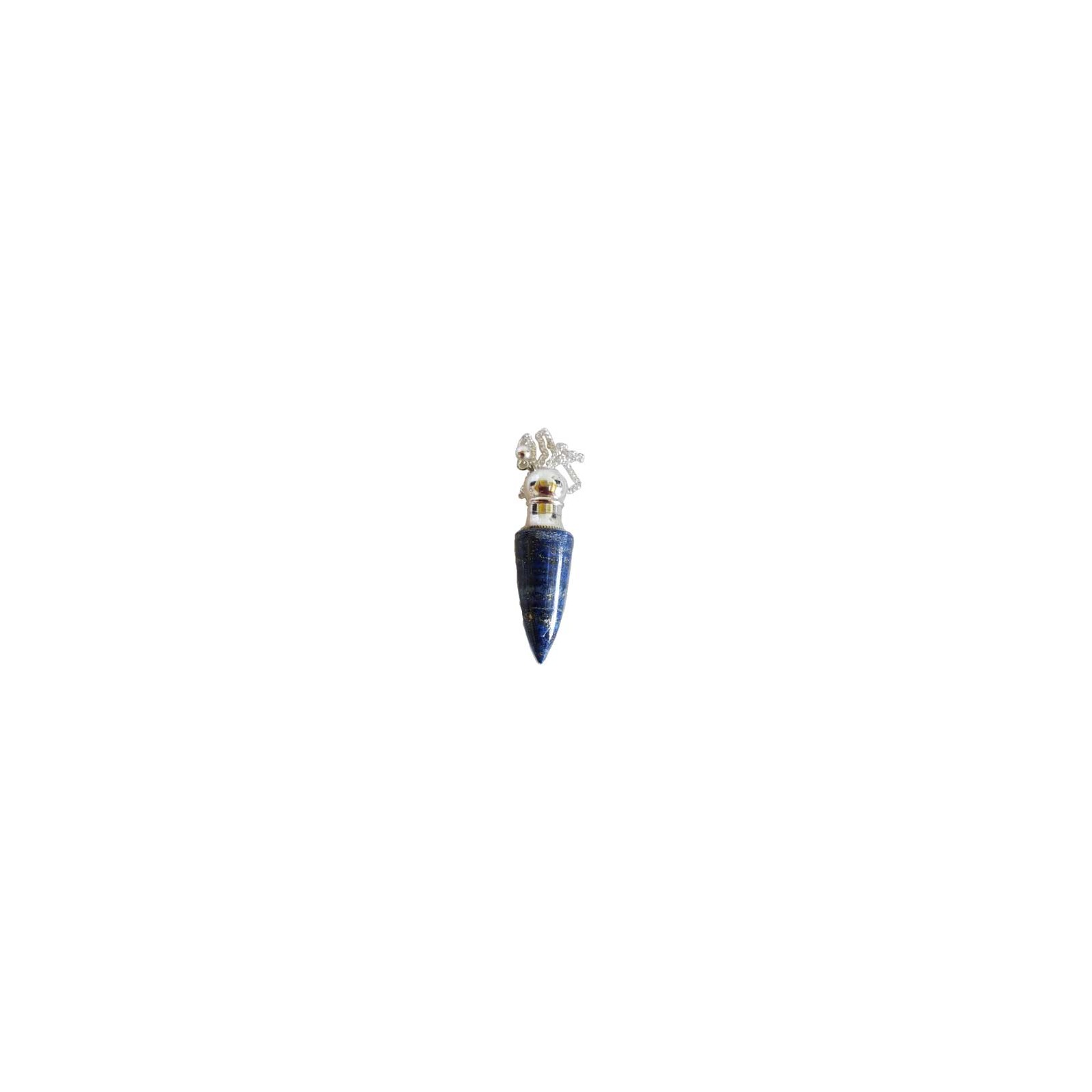 Lapis Chambered Healing Pendulum