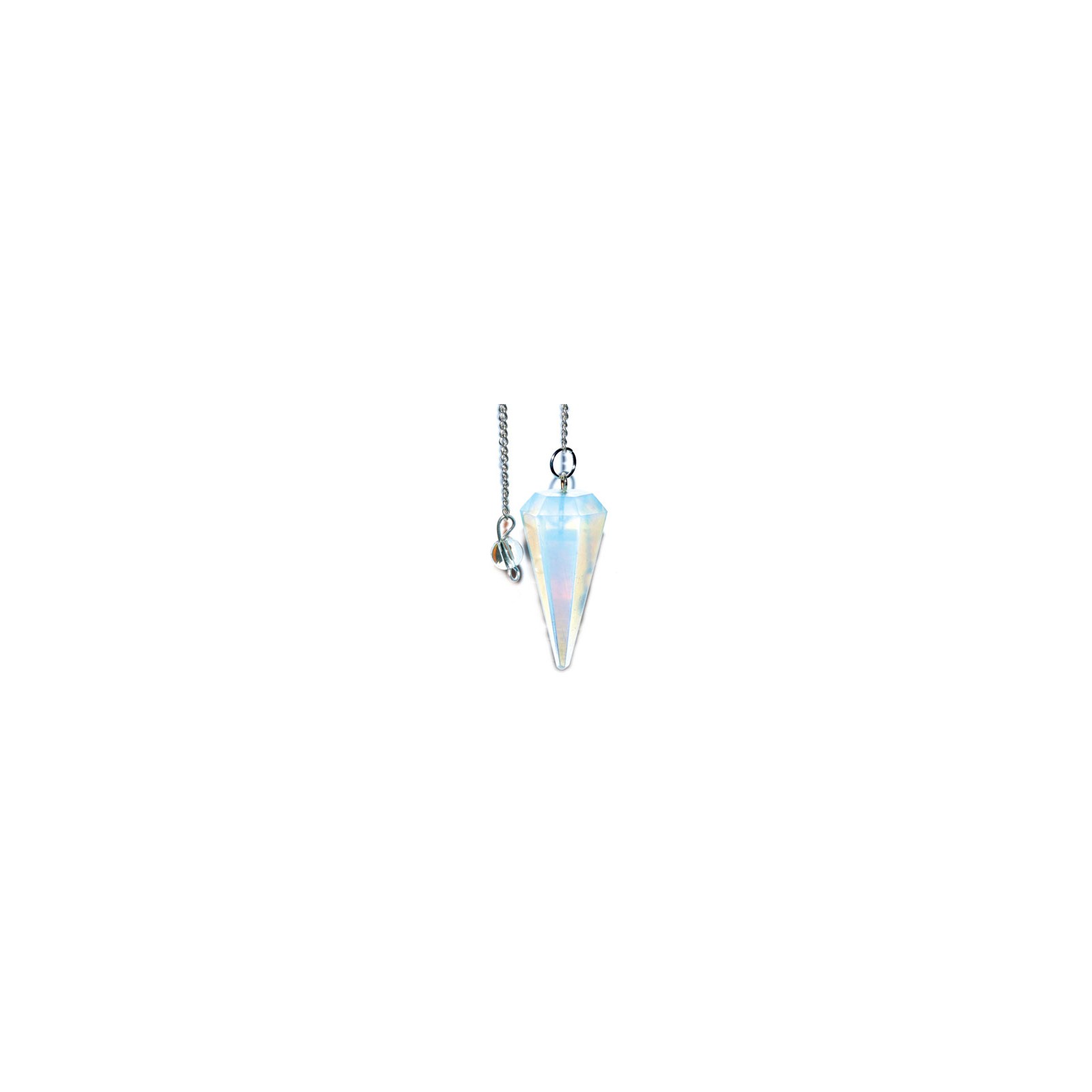 6-sided Opalite Pendulum for Enhanced Psychic Ability