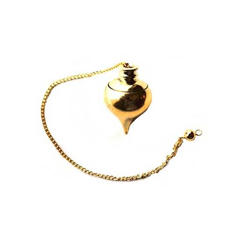 Gold Plated Pendulum with Compartment