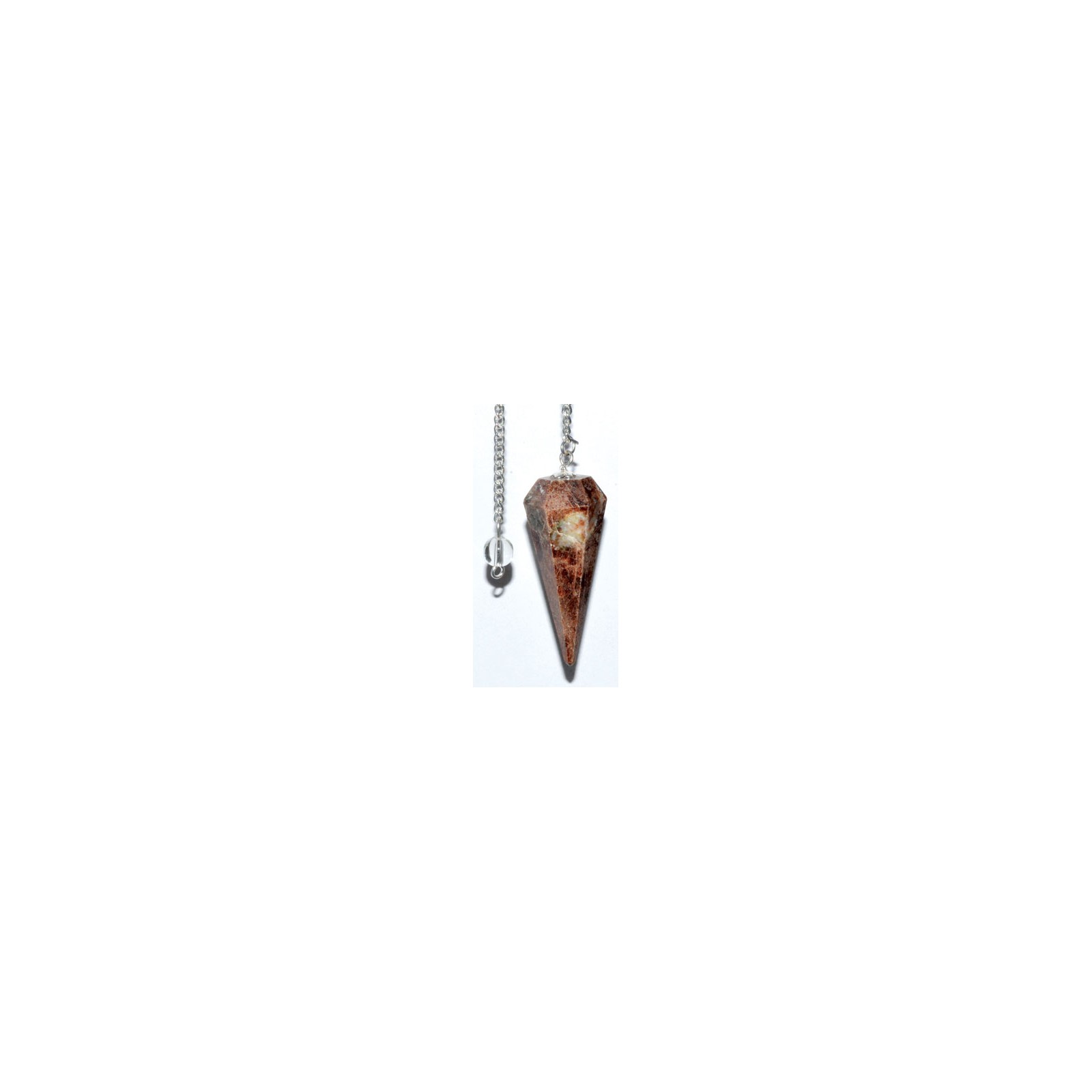 6-sided Garnet Pendulum