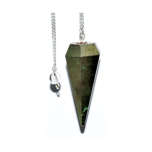 6-Sided Pyrite Pendulum for Divination