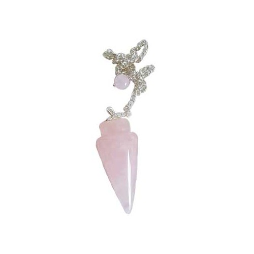 Rose Quartz Pendulum for Love and Balance