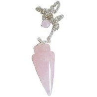 Rose Quartz Pendulum for Love and Balance