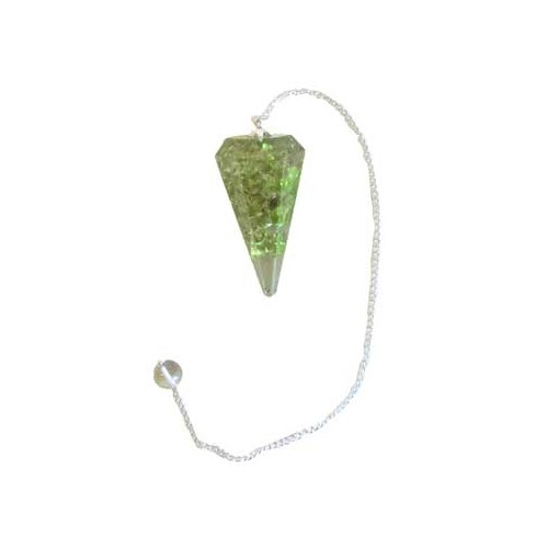 Peridot Orgone Pendulum Divination Tool